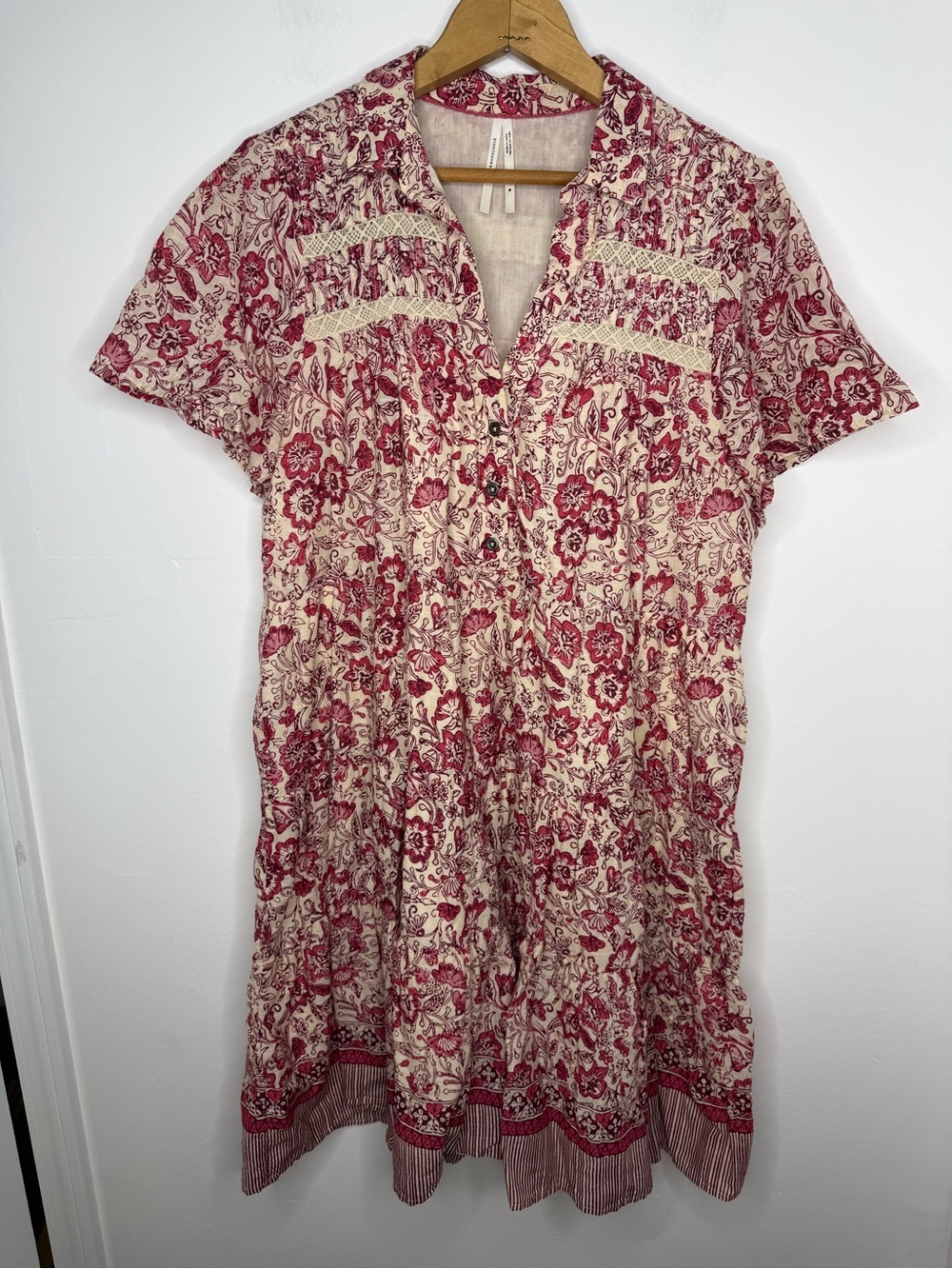 ANTHROPOLOGIE Georgina Tiered Shirtdress - Picture 2 of 5